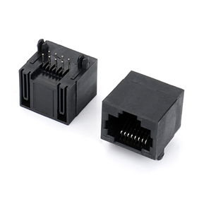 RJ45 母座 PBT黑色